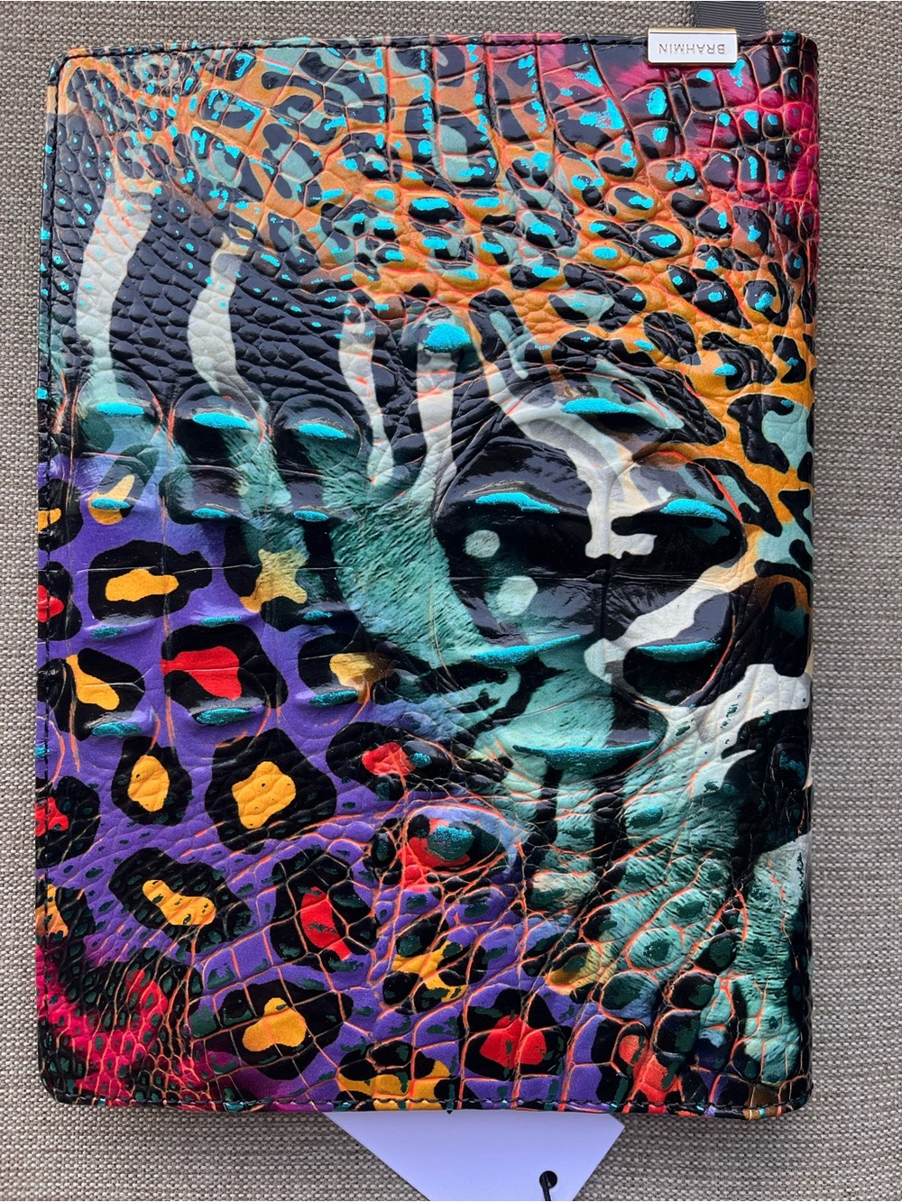 NWT Brahmin STAMPEDE Journal Refillable Lined Notebook